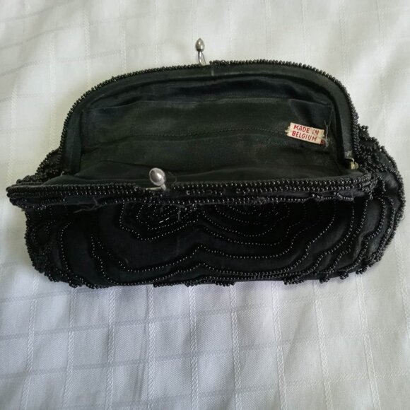 Small chic beaded handbag from the 1950s - Picture 1 of 5